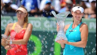 Sharapova vs Radwanska ● 2012 Miami Final Highlights [upl. by Razatlab]