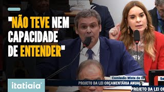 DEPUTADO LINDBERGH E SENADORA DANIELLA BATEM BOCA DURANTE COMISSÃO quotME RESPEITEquot [upl. by Akirdnahs]