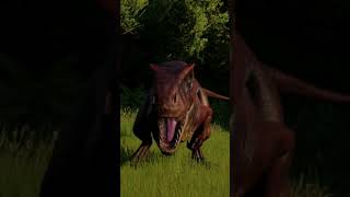 Allosaurus roar  JWE2 JPOG mod [upl. by Clayberg736]