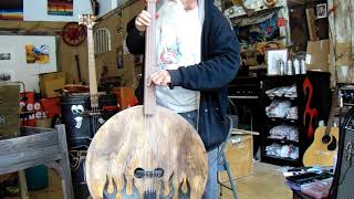 4 string washtub bass [upl. by Eiramenna]