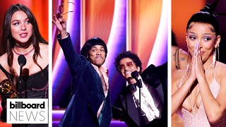 2022 GRAMMY Awards Biggest Winners Best Performances Shocking Snubs amp More  Billboard News [upl. by Wittie]