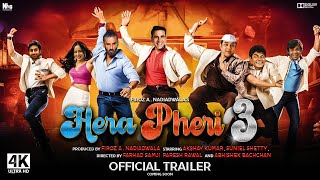 Hera Pheri 3  Official Trailer  Akshay Kumar Suniel Shetty Paresh Rawal Hera Pheri 3 Movie News [upl. by Ocin]