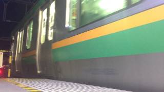 【鉄道動画】高崎線E231系上野行とEF65【大宮駅】 [upl. by Alraep]