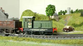 Hornby Ruston amp Hornsby DS88 diesel shunter with Lima Dapol and Triang goods train  Train Hobby [upl. by Enoch]