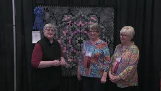 Gail Stepanek and Jan Hutchison Win 1st Place at AQS QuiltWeek [upl. by Enelyar988]