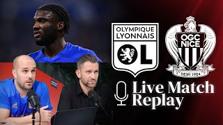 Replay I Lyon 10 Nice avec nos commentaires [upl. by Yanahs]