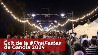 Resum Fira i festes Gandia 2024 [upl. by Kreda]