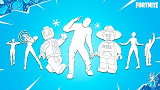 Top 40 Legendary Fortnite Dances amp Emotes MrBeast Lego Peter Griffin Eminem  Real Slim Shady [upl. by Reni]