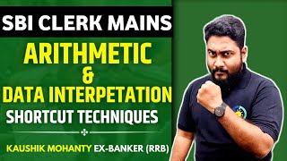 SBI Clerk Mains Arithmetic amp Data Interpretation  SBI Clerk Mains Crash Course  Career Definer [upl. by Salb]