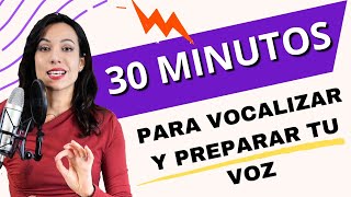 Vocalización de 30 MINUTOS COMPLETOS Entrenamiento vocal para cantar todos los días Natalia Bliss [upl. by Sheri]