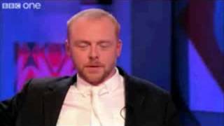 Simon Pegg doing Scotty accent off new Star Trek film [upl. by Gnilyam109]