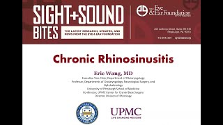 Sight  Sound Bites Chronic Rhinosinusitis [upl. by Engvall]