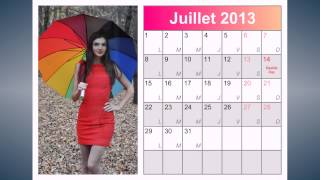 Les nouveaux modèles de calendriers 2013 [upl. by Susej]