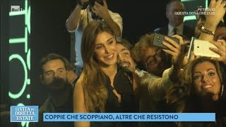 Amori vip finiti coppie scoppiate  La vita in diretta estate 20062018 [upl. by Esinrahs718]