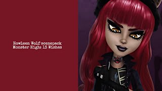 Howleen Wolf scenepack part 2 Monster High 13 Wishes 1080p [upl. by Otilegna78]