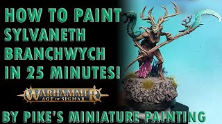 How to Paint Sylvaneth Branchwych in 25 Minutes [upl. by Jeromy]