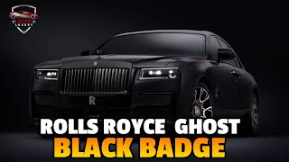 2024 RollsRoyce Ghost Black Badge Review Luxury Power and Performance [upl. by Ahsyekal]