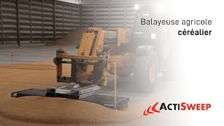 ACTISWEEP  Balayeuse agricole et céréalier [upl. by Nomahs828]