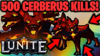 CRAZY 500 CERBERUS KILLS CHALLENGE VS YOUTUBERS BROWNIE amp ENTS 500 Players Online  Lunite RSPS [upl. by Jangro965]