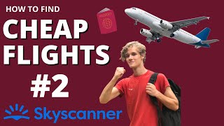 How to find the cheapest flights  Introduction to Skyscanner 2021 Free Tutorial Playlist [upl. by Dranoc757]