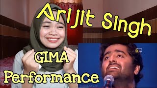 Arijit Singh  GIMA Performance Reaction  Indonesian Reacts [upl. by Ardet]