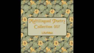 5 Dutch Avond Willem Kloos Multilingual Poetry Collection 007 POEM [upl. by Dalia]