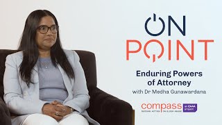 Interview Enduring Powers of Attorney with Dr Medha Gunawardana AMC Services [upl. by Jerrold]