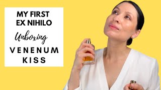 EX NIHILO VENENUM KISS 💋 EDP  Unboxing and First Impressions  Sensual and sophisticated Perfume [upl. by Orlando]