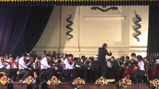 quotDanno Budungequot by Sri Lankan National youth orchestra amp Japanese world ship orchestra [upl. by Karlow760]