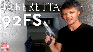 Beretta 92fs Review The LEGENDARY 9mm Beretta 92fs [upl. by Laefar]