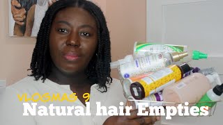 1 Year of Natural Hair Products Empties [upl. by George]