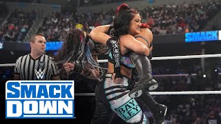 Bayley vs Dakota Kai SmackDown highlights March 15 2024 [upl. by Vish]