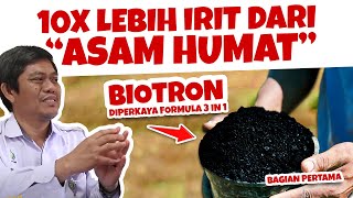 10X LEBIH IRIT BIAYA DARI ASAM HUMAT  BIOTRON UNTUK SUBURKAN TANAH PALING HEMAT  Bagian Pertama [upl. by Cuthbertson504]