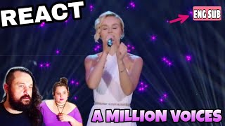 ENG SUB VOCAL COACHES REACT POLINA GAGARINA  A MILLION VOICES SINGER 2019 [upl. by Marl]