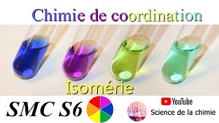 Isomérie  Chimie descriptive et de coordination SMC S6 [upl. by Oremor]