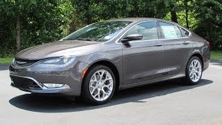 2015 Chrysler 200C AWD V6 Start Up Exhaust and In Depth Review [upl. by Kalam289]