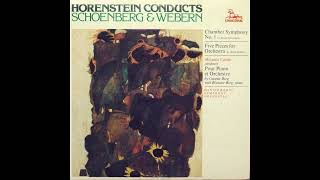 Schoenberg Chamber Symphony no1 Danish Radio  Horenstein [upl. by Jerroll891]