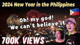 🇵🇭🇰🇷The worlds best Philippine New Years FireWorks [upl. by Zacherie]