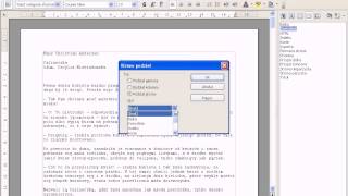 zaawansowane numerowanie stron openoffice writer [upl. by Morgen]