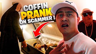 CONFRONTING SCAMMERS WITH A FAKE FUNERAL EPIC REACTIONS [upl. by Rebm]