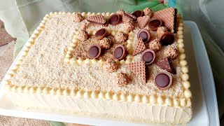 🌺 Grčka torta savršeno kremasta  Greek cake 🌸 [upl. by Ronym434]