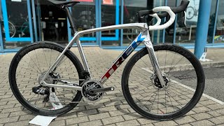 Unboxing Trek Emonda SLR 9 eTap AXS Chroma Diamondflake Is this the nicest bike we’ve had so far [upl. by Dryden]