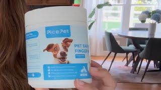 PICE PET Seaweed Ear Cleaner Wipes Review [upl. by Anitsenre122]