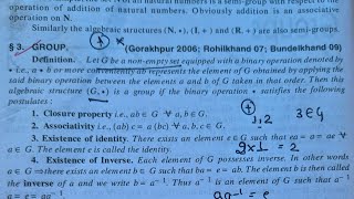 Group and abelian group definition in Algebra abstractalgebra advancedalgebra [upl. by Ferree530]