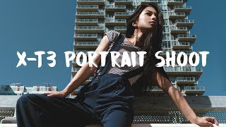 Fuji XT3 Portrait shoot  Zlog [upl. by Iila]