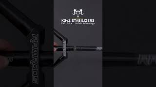 Looking to upgrade stabilizers on a budget  RamRods Archery K2V2 shorts [upl. by Murphy]