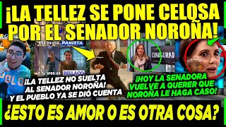 SÁBADAZO LILLY TELLEZ SE PONE CELOSA DE NOROÑA ¡LA PANISTA NO DEJA EN PAZ AL PRESIDENTE DEL SENADO [upl. by Dej]