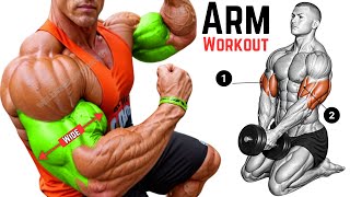 Ultimate Biceps and Triceps Workout for Bigger Arms [upl. by Fronniah746]