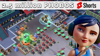 25 million PHOBOS a solo BOOM BEACH attack strategy gameplay amp animation [upl. by Aeduj]