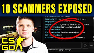 10 CSGO Scams Caught On Camera [upl. by Eiruam]